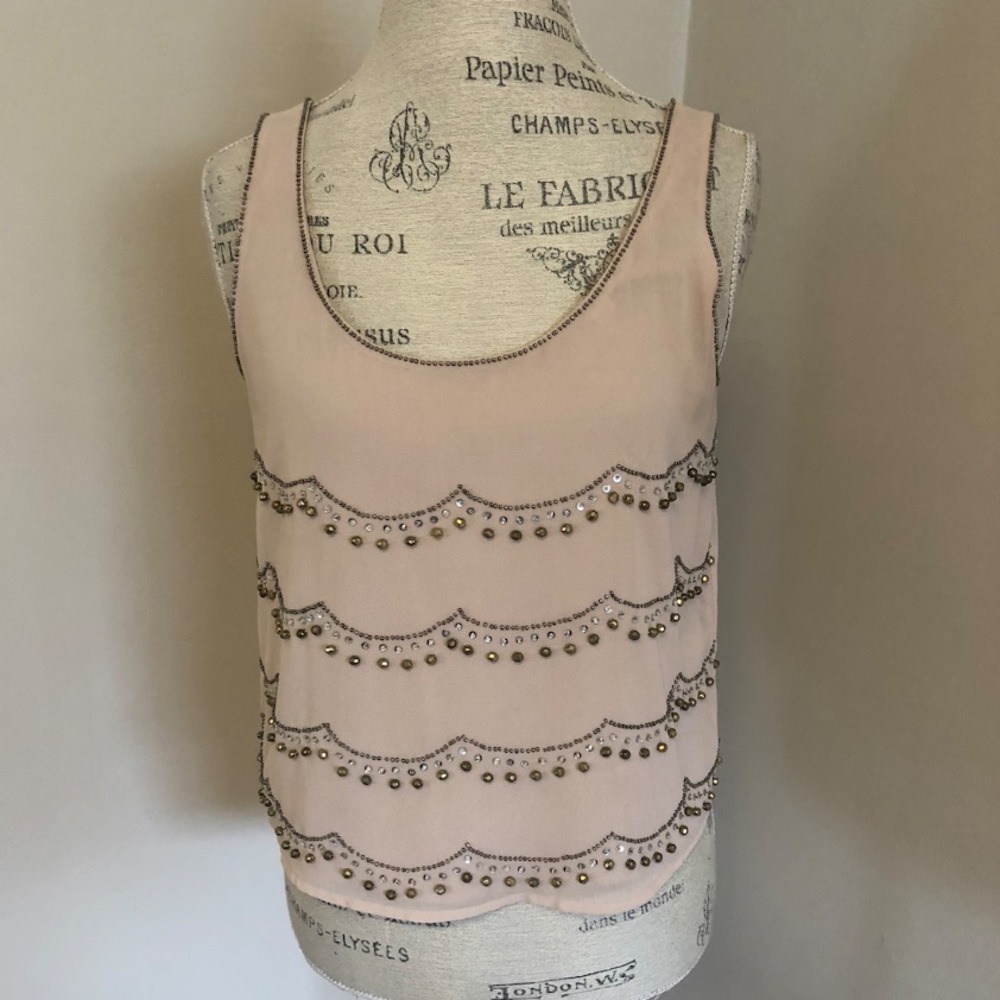 Beaded Crop Top